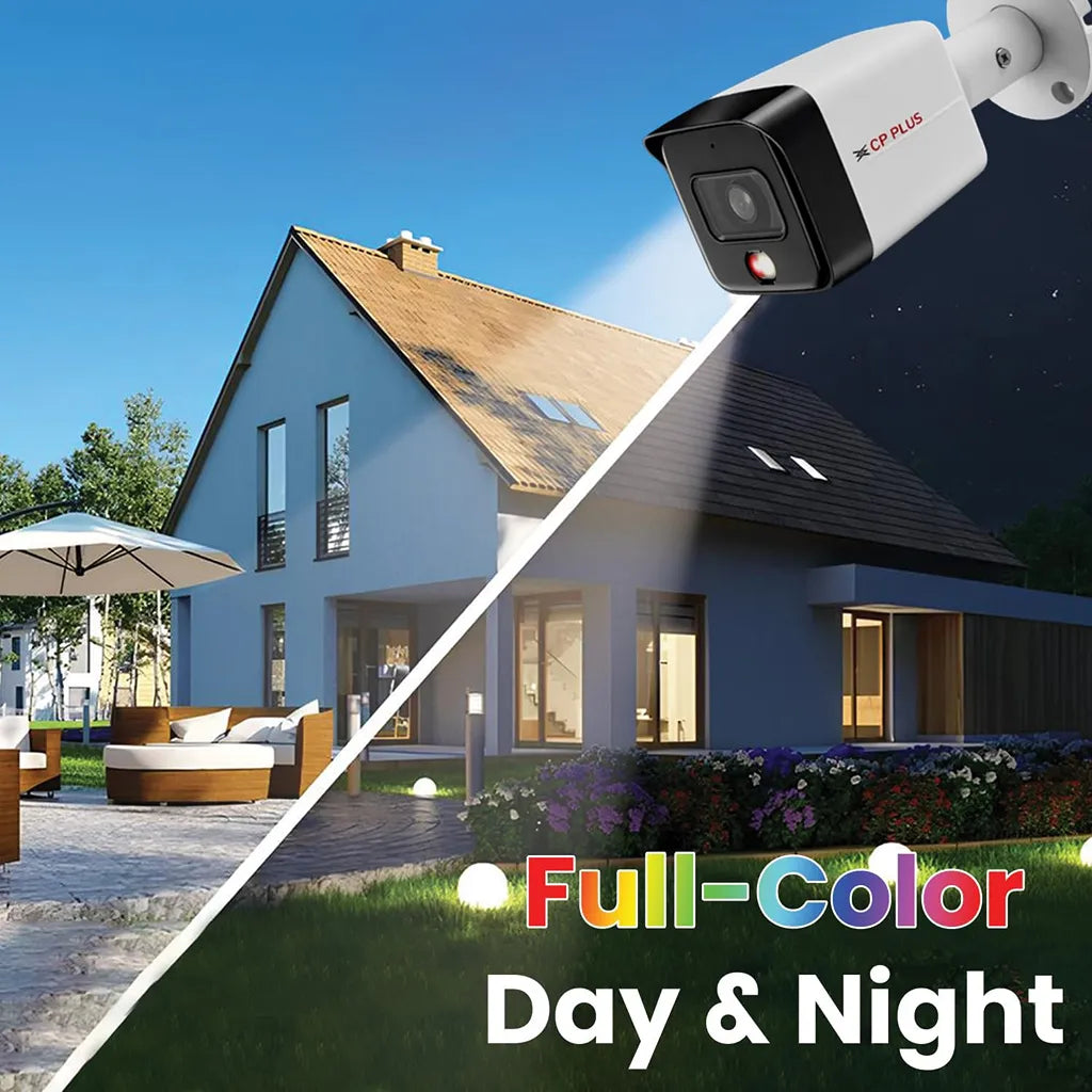 CP PLUS CP-UNC-TA61L3C-LQ 6MP Dual Light IP Camera delivering full color day and night surveillance -tpstech.in