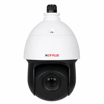 CP PLUS CP-UNP-D2521L10-DAQ 2MP 25X Network PTZ Camera front view with Full HD surveillance -tpstech.in