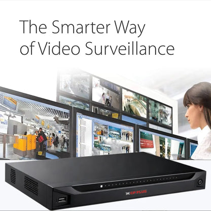 CP PLUS CP-UNR-4K2161-V4 professional Network Video Recorder for advanced video surveillance systems -tpstech.in
