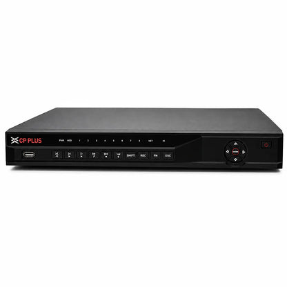 CP PLUS CP-UNR-4K2162-V2 16 Channel 4K Network Video Recorder front view for IP CCTV surveillance systems -tpstech.in