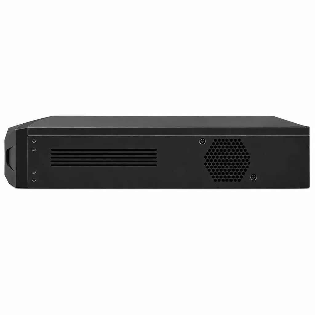CP PLUS CP-UNR-4K4164-FI 16 Channel 4K AI Network Video Recorder right side view with cooling vents -tpstech.in