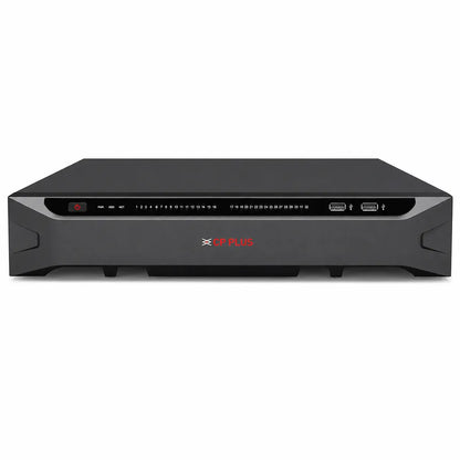 CP PLUS CP-UNR-4K4324-FI 32 Channel 4K AI H.265 Network Video Recorder front view with dual USB ports for IP CCTV surveillance -tpstech.in