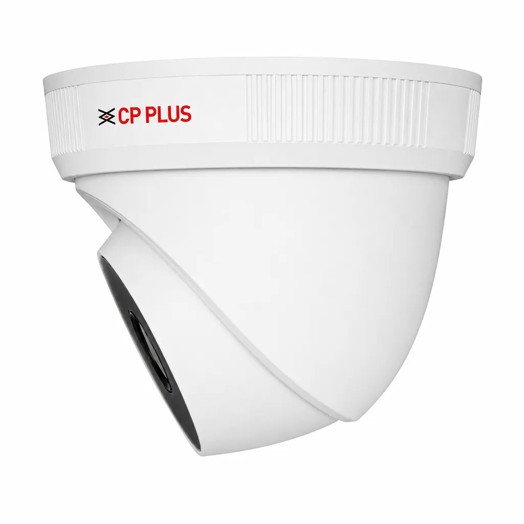 CP PLUS CP-URC-DC24PL2C-V3 2.4MP Dome CCTV Camera right side profile with compact housing -tpstech.in