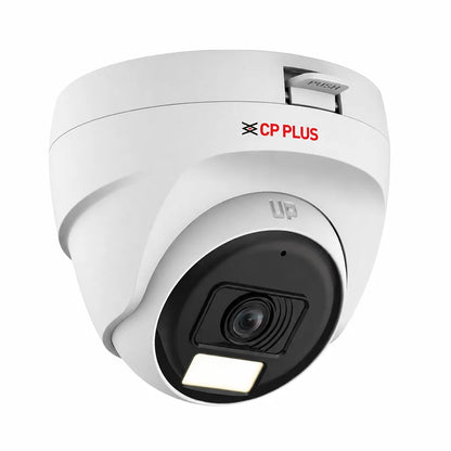 CP PLUS CP-URC-DC51PL3C-L 5MP Dual Light Dome Camera right angle view for analog HD CCTV security systems -tpstech.in