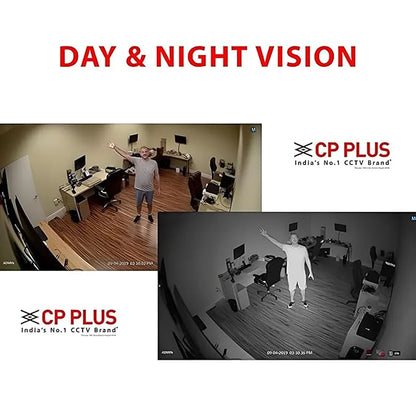 CP PLUS CP-URC-TC24PL2C-V3 HD CCTV bullet camera with day and night vision and 20m Smart IR -tpstech.in