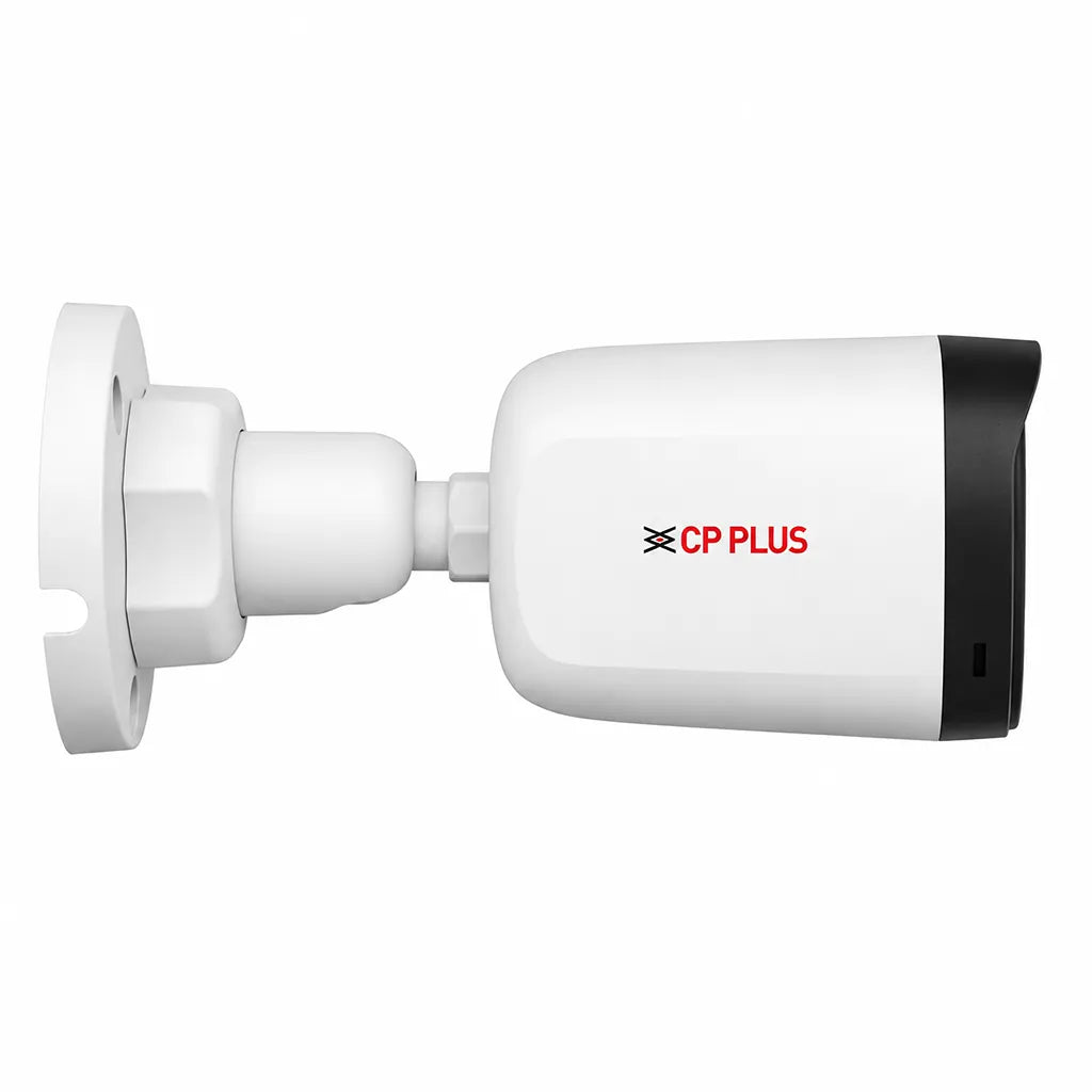 CP PLUS CP-URC-TC51PL3C-L 5MP dual light bullet camera right side profile for outdoor CCTV surveillance -tpstech.in