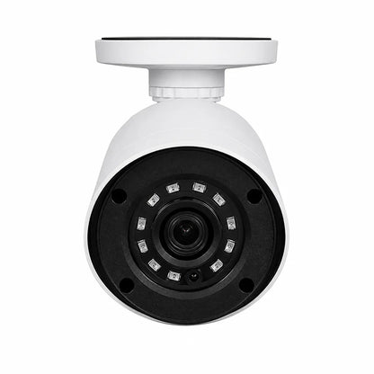 CP PLUS CP-USC-TA24L2 2MP Full HD IR Bullet CCTV Camera front view showing IR LEDs and fixed lens -tpstech.in
