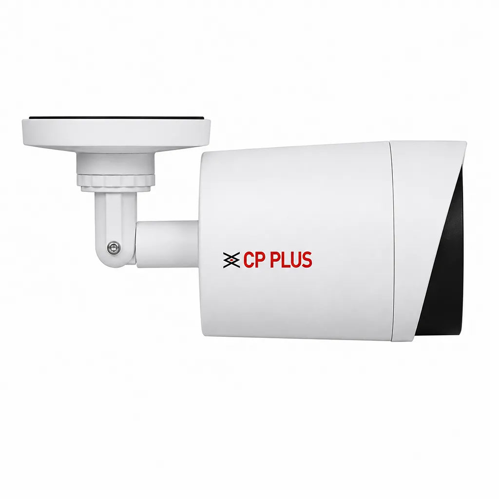 CP PLUS CP-USC-TA24L2 2MP Full HD IR Bullet CCTV Camera side view with compact weather-resistant housing -tpstech.in