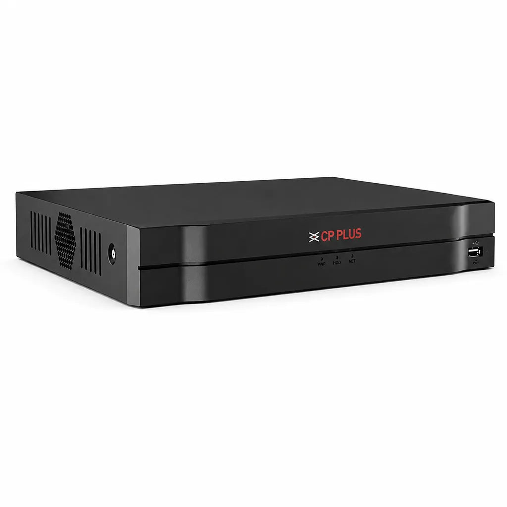 CP PLUS CP-UVR-1601E1-IC2 16 Channel HD CCTV DVR front left angle view for surveillance systems -tpstech.in