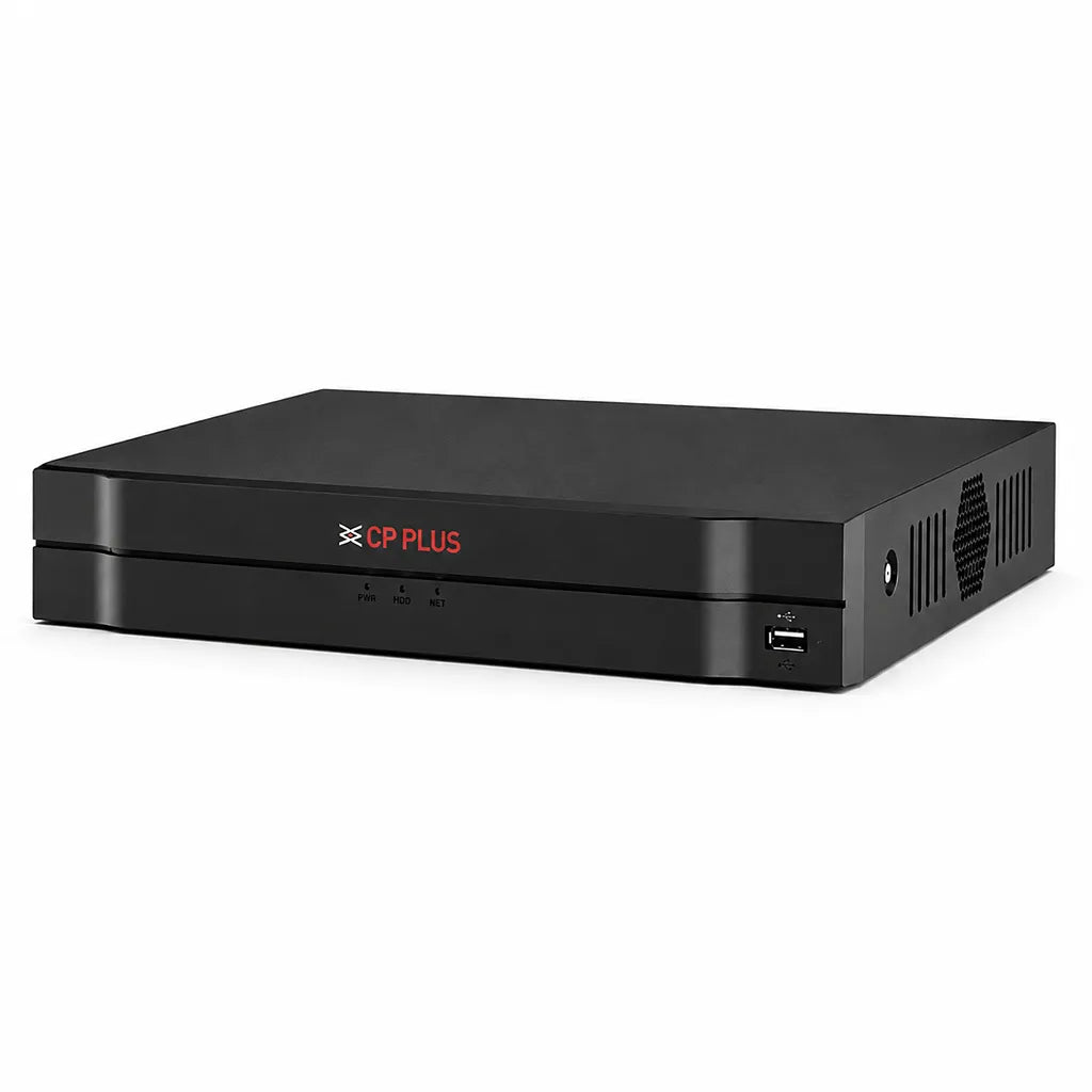 CP PLUS CP-UVR-1601E1-IC2 16 Channel HD CCTV DVR front right angle view for security surveillance -tpstech.in