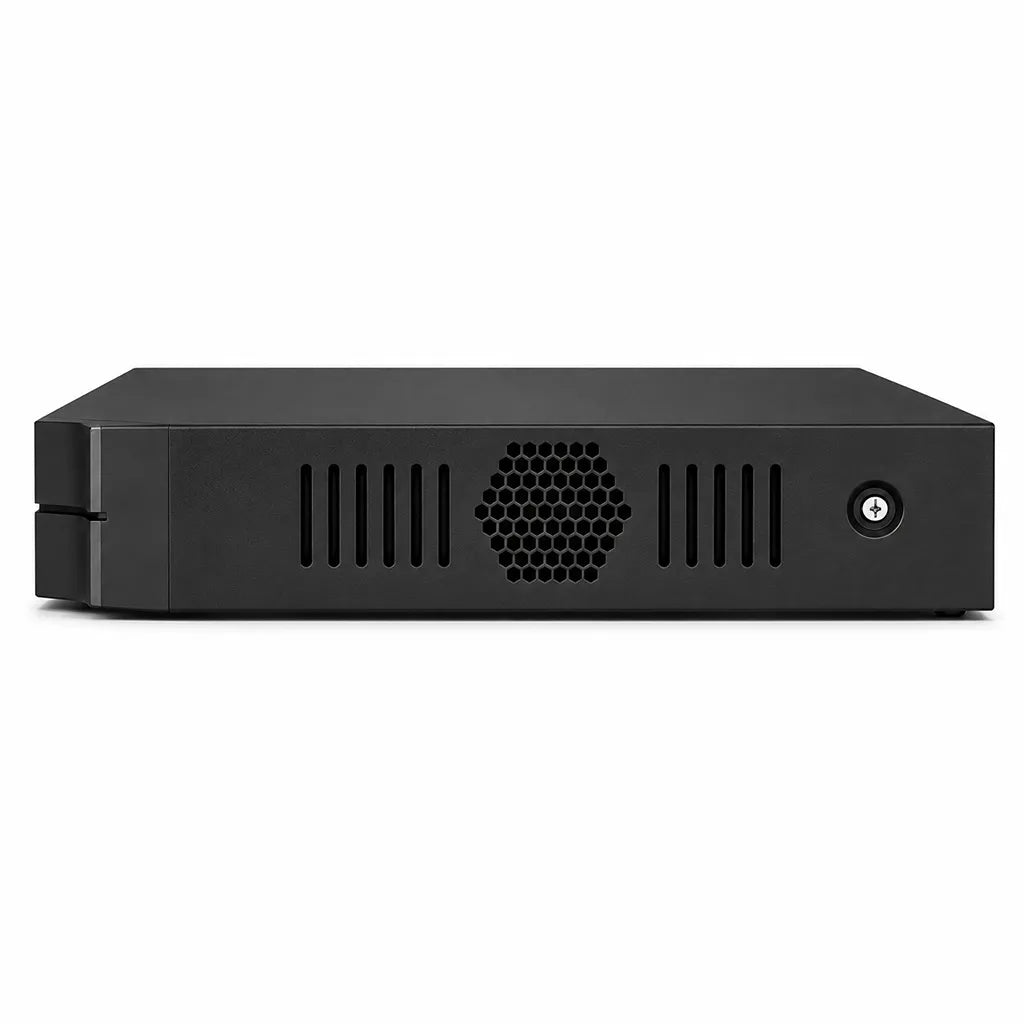 CP PLUS CP-UVR-1601E1-IC2 16 Channel HD CCTV DVR side view showing ventilation design -tpstech.in