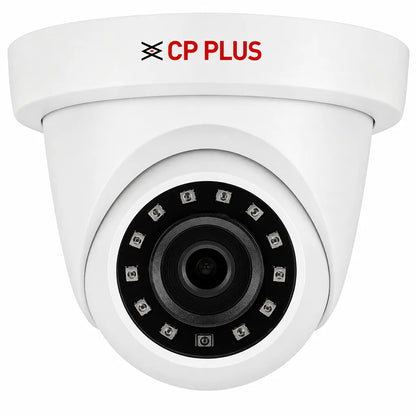 CP PLUS CP-VAC-D50L2-V2 5MP HD IR Dome Camera front view with 20m IR night vision for CCTV surveillance -tpstech.in