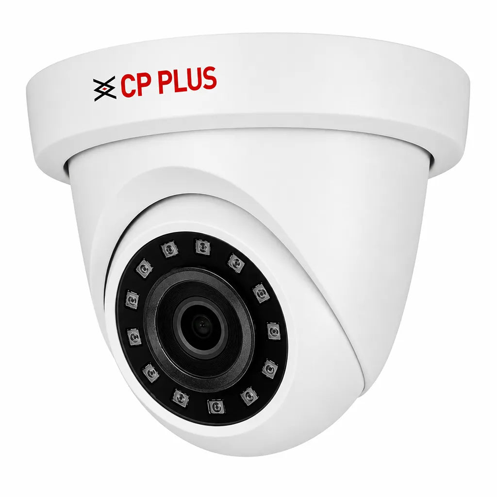 CP PLUS CP-VAC-D50L2-V2 5MP HD IR Dome Camera right angle view for indoor and outdoor security -tpstech.in