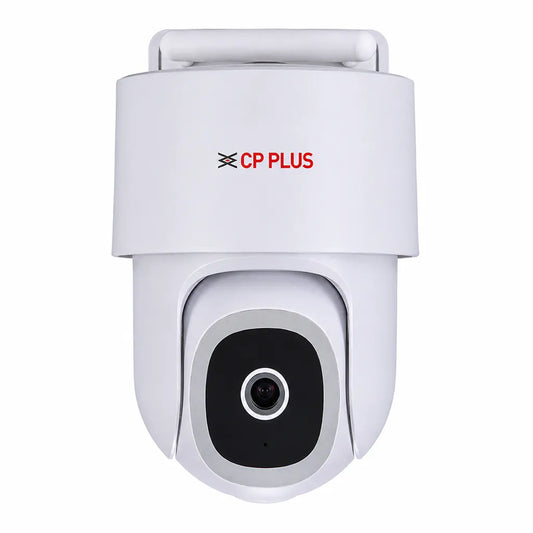 CP PLUS CP-Z45Q 4MP Outdoor WiFi PT Security Camera front view product image -tpstech.in