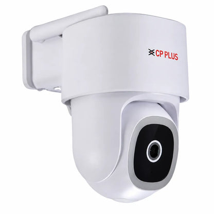 CP PLUS CP-Z45Q 4MP Outdoor WiFi PT Security Camera right angle product view -tpstech.in