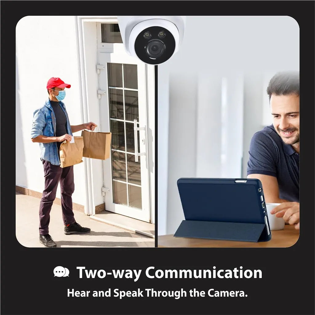 CP PLUS EZ-M32T 3MP 4G outdoor security camera with two-way communication for remote live audio and video monitoring -tpstech.in
