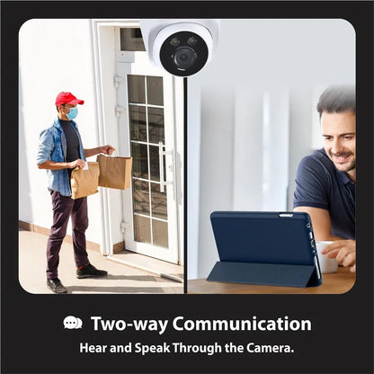 CP PLUS EZ-M32T 3MP 4G outdoor security camera with two-way communication for remote live audio and video monitoring -tpstech.in