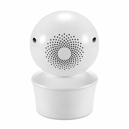 Rear View of CP PLUS EZ-P34Q 3MP Wi-Fi PT Camera Showing Two Way Talk Audio Speaker -tpstech.in