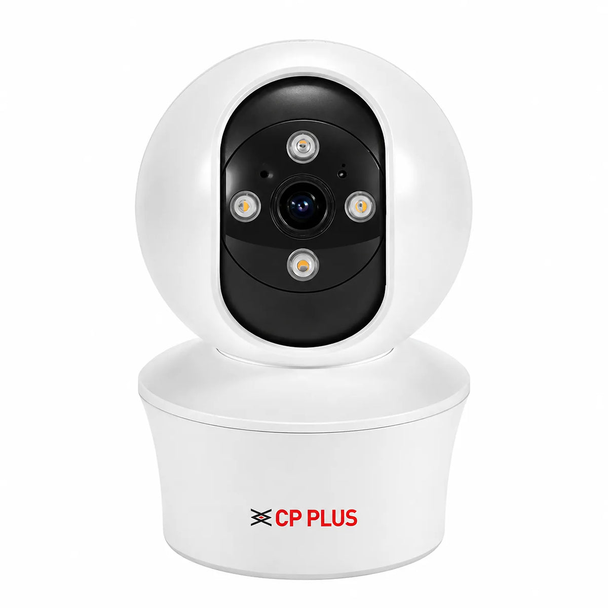 Front View of CP PLUS EZ-P34Q 3MP Wi-Fi PT Camera with Infrared Night Vision LEDs -tpstech.in