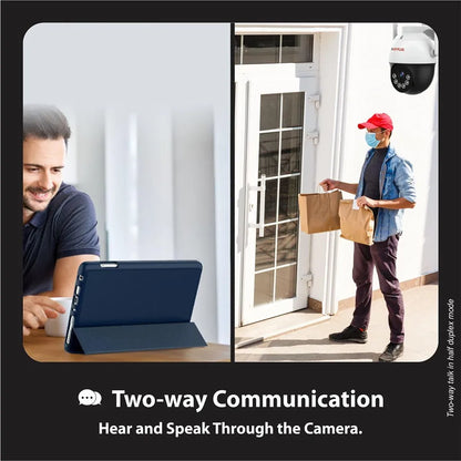 CP PLUS EZ-S35T 3MP 4G security camera with two way audio communication for remote monitoring -tpstech.in