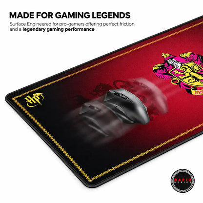 Cybeart Gryffindor Classic XXL Gaming Mouse Pad for PC Mac friction free smooth gliding surface -tpstech.in