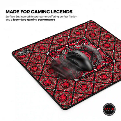 Cybeart House Targaryen Gaming Mouse Pad Large Waterproof engineered for gaming legends and smooth friction -tpstech.in
