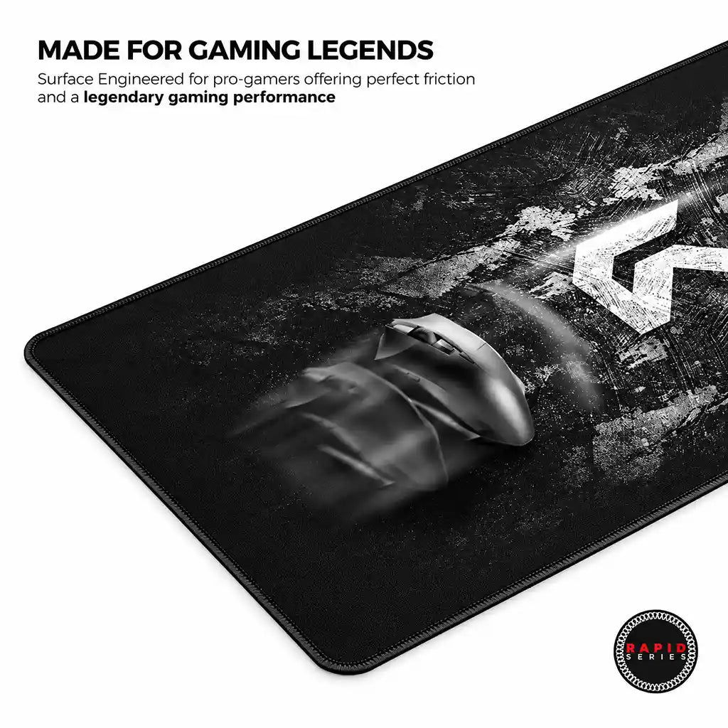 Cybeart Signature Edition XXL Gaming Mouse Pad engineered surface for effortless mouse gliding -tpstech.in