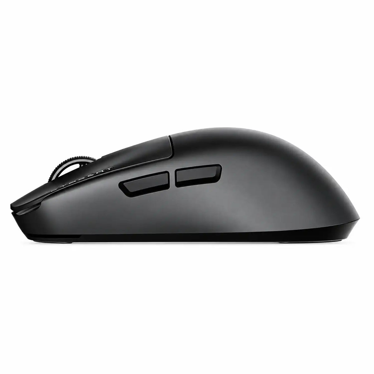 Side profile view of Cybeart Xeus Ultra-Light Wireless Gaming Mouse 8K Tri-Mode showing ergonomic hump and side buttons -tpstech.in