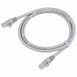 D-Link RJ45 Cat 6 UTP Patch Cord tied round cable loop showing molded connector ends tpstech.in