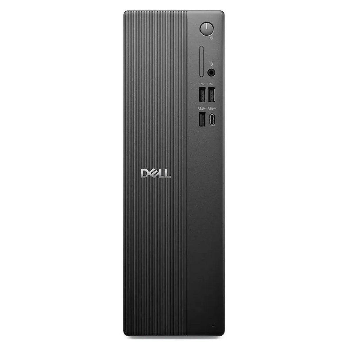 Dell ECS1250 Slim Desktop PC Intel Core i5 14400 front fascia and port layout -tpstech.in