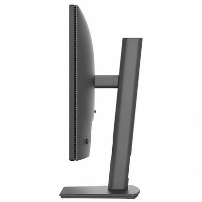 Dell Pro P2426H 24-inch Full HD IPS monitor left side profile view with ergonomic adjustable stand and slim design.