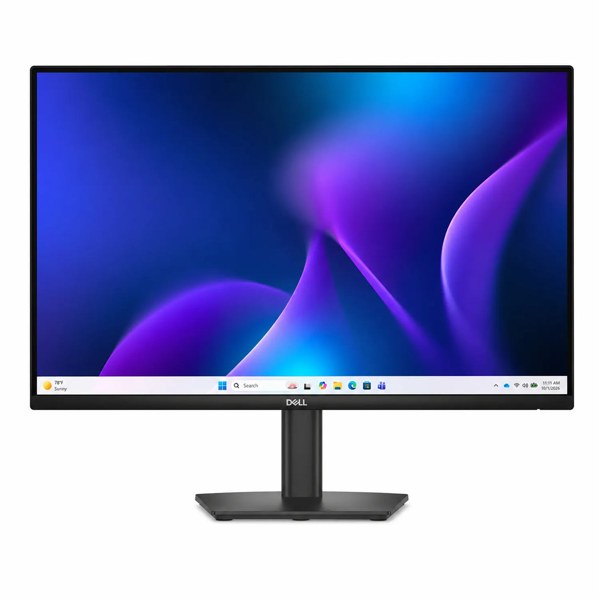 Dell Pro E2426H 24 inch Full HD IPS monitor front view with 120Hz display and stand -tpstech.in