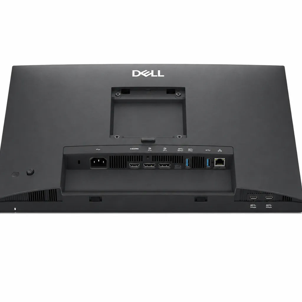 Dell Pro P2426HE 24-inch USB-C Hub Monitor rear connectivity ports including USB-C, HDMI, DisplayPort, USB-A and RJ45 Ethernet -tpstech.in