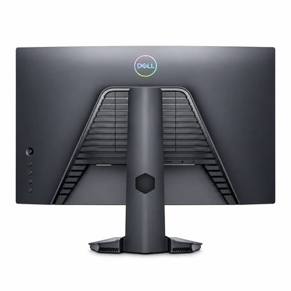 Dell S2422HG 24 Inch Curved FHD Gaming Monitor 165Hz full rear view showing Dell logo ventilation and cable slot -tpstech.in
