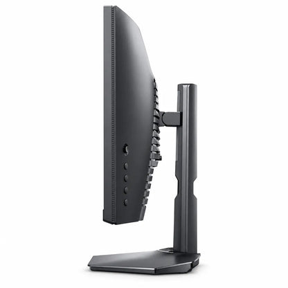 Dell S2422HG 24 Inch Curved FHD Gaming Monitor 165Hz side profile view highlighting curved screen and rear controls -tpstech.in