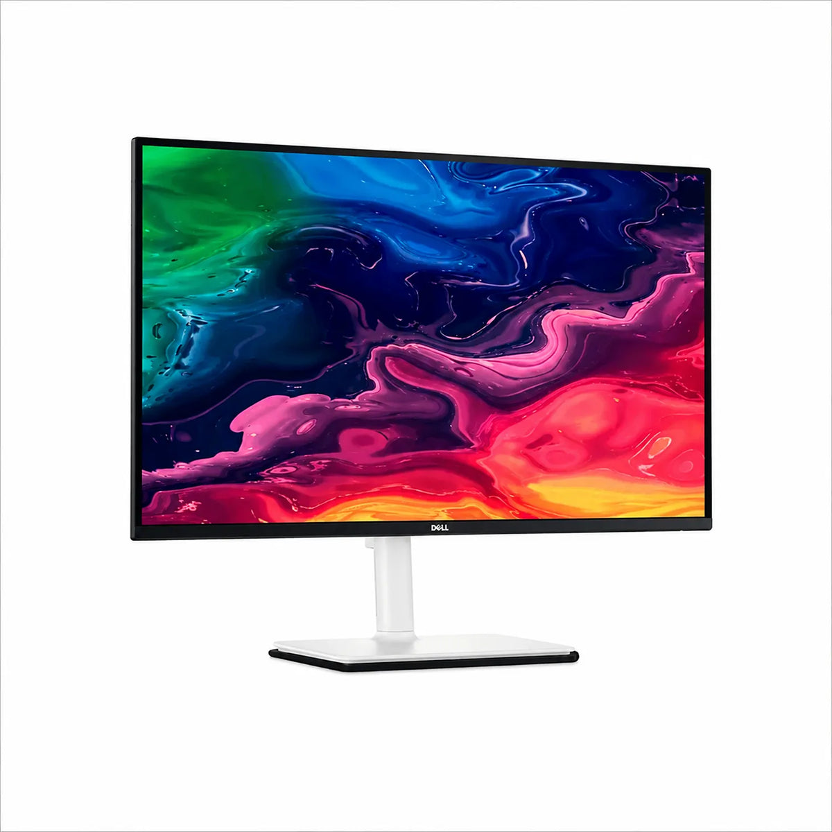Dell S2725QC 27 inch UHD 4K 120Hz IPS built-in-speakers monitor front left angle view -tpstech.in