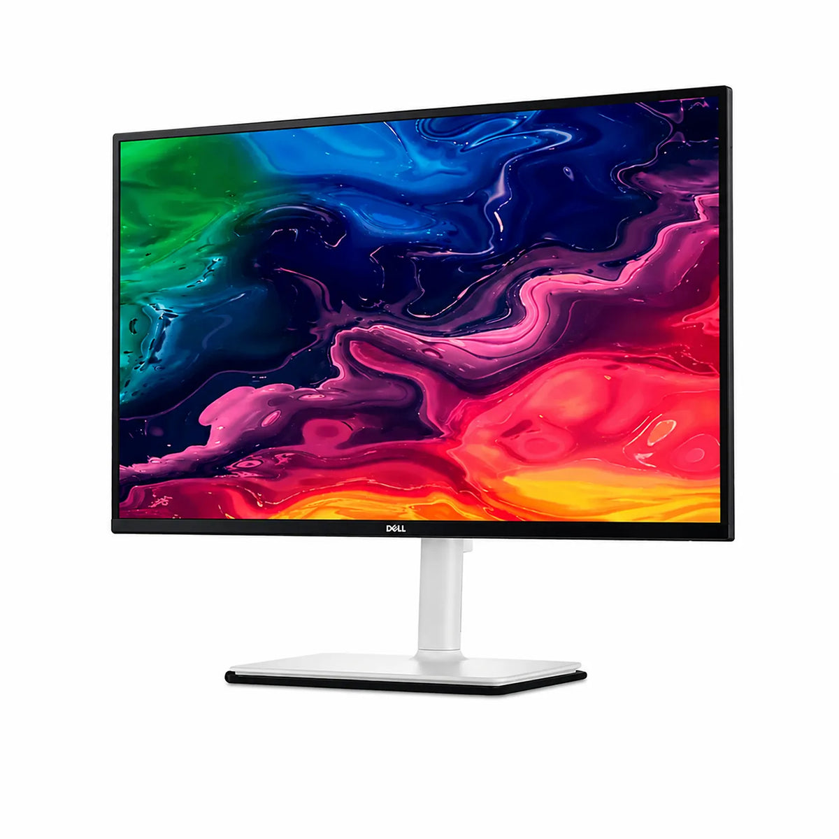 Dell S2725QC 27 inch UHD 4K 120Hz IPS built-in-speakers monitor front right angle view -tpstech.in