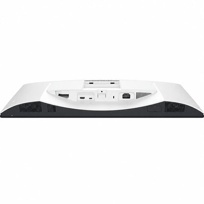 Dell S2725QC 27 inch UHD 4K 120Hz IPS monitor rear connectivity ports and built-in-speakers view -tpstech.in