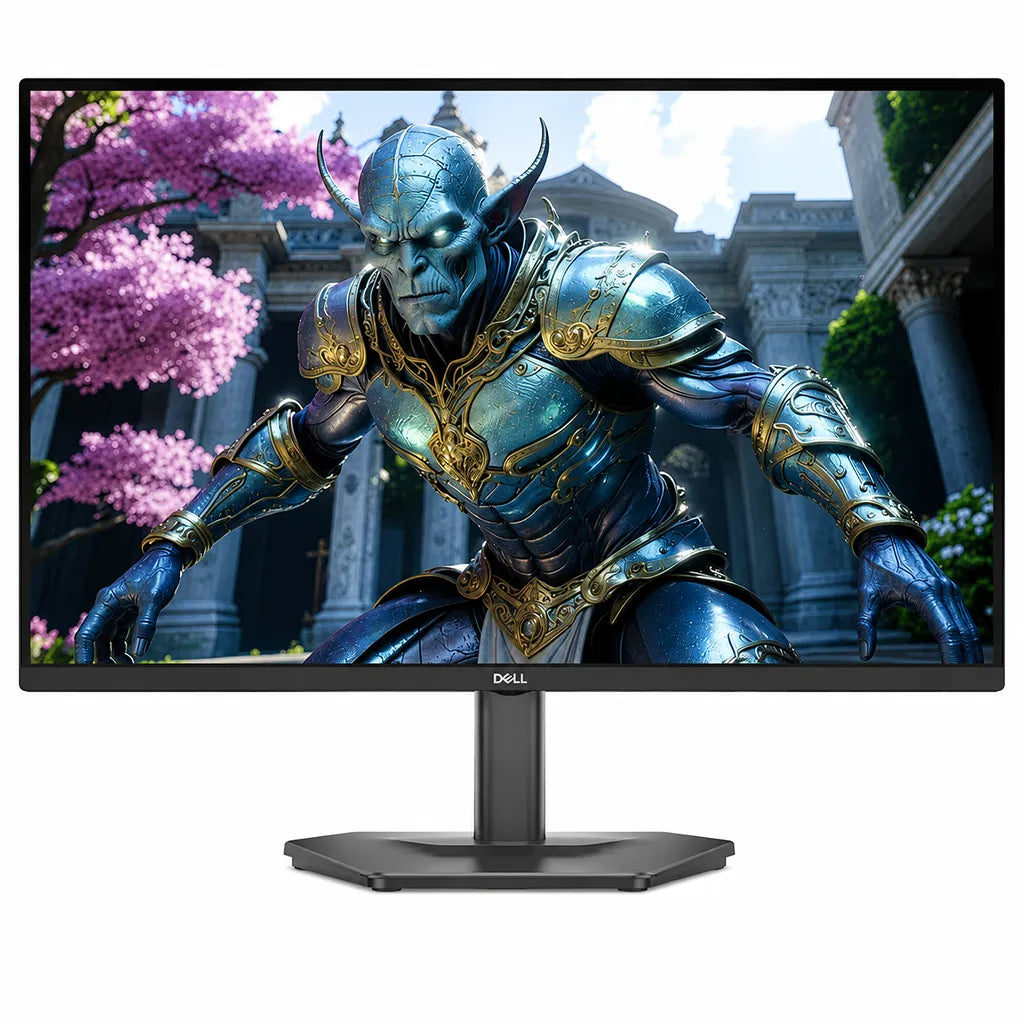 Dell SE2726HGS 27 Inch Full HD 240Hz IPS gaming monitor front view with adjustable stand and slim bezel design -tpstech.in