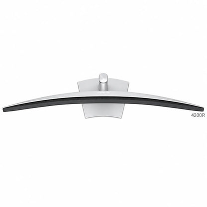 Dell UltraSharp U5226KW 52-inch 6K Thunderbolt Monitor top-down view showing 4200R screen curvature and ventilated silver chassis -tpstech.in