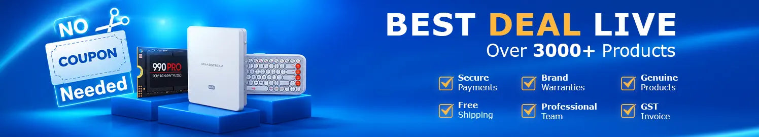 Don't wait for Amzon and Flipkart Sales. Top deals are LIVE at tpstech. No coupon codes needed. No more cashback waits. No hidden terms.