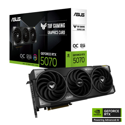 ASUS TUF Gaming GeForce RTX 5070 12GB GDDR7 OC Edition Graphics Card