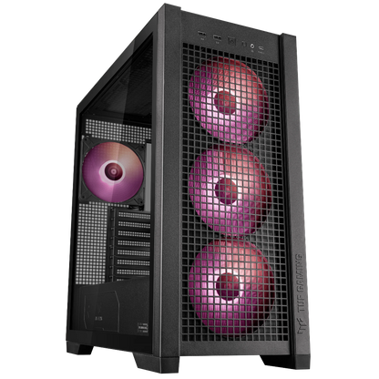 Asus TUF Gaming GT302 ARGB ATX mid-tower case-Black