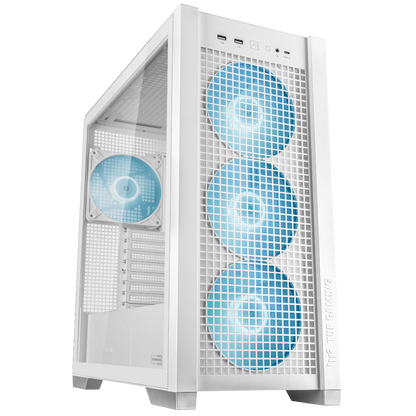 Asus TUF Gaming GT302 ARGB ATX mid-tower case-White