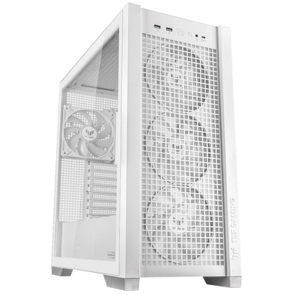 Asus TUF Gaming GT302 ARGB ATX mid-tower case-White