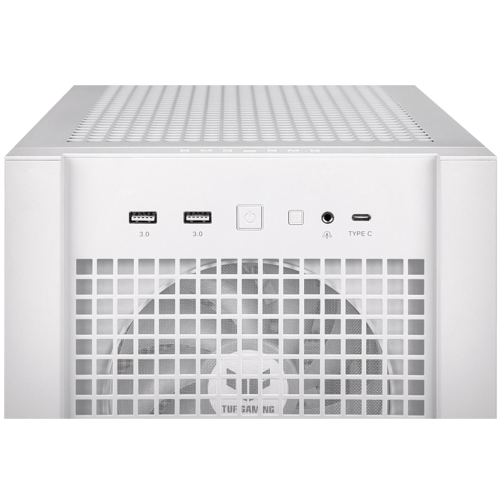 Asus TUF Gaming GT302 ARGB ATX mid-tower case-White