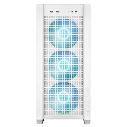 Asus TUF Gaming GT302 ARGB ATX mid-tower case-White