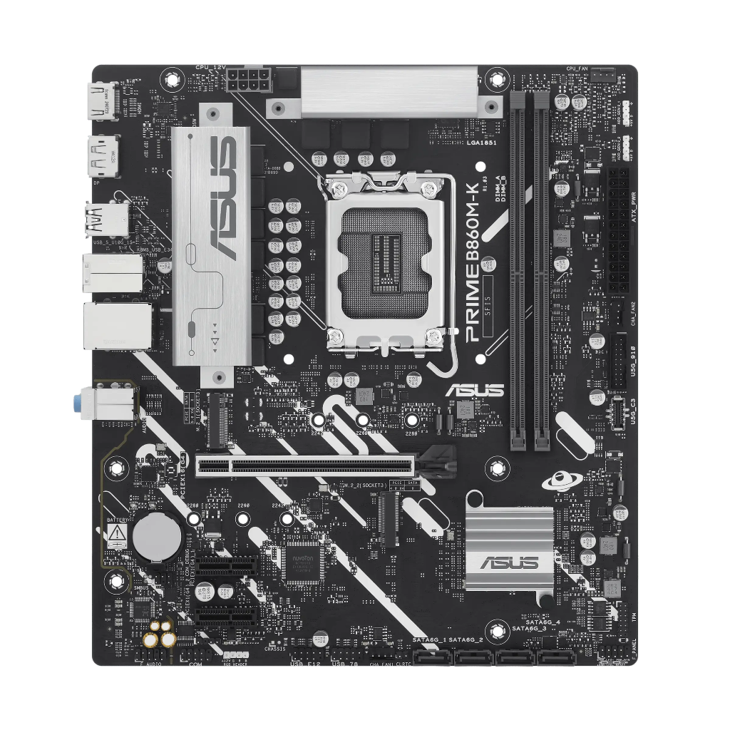 ASUS Prime B860M-K-CSM LGA1851 DDR5 Wi-Fi  mATX Motherboard
