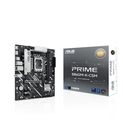 ASUS Prime B860M-K-CSM LGA1851 DDR5 Wi-Fi  mATX Motherboard