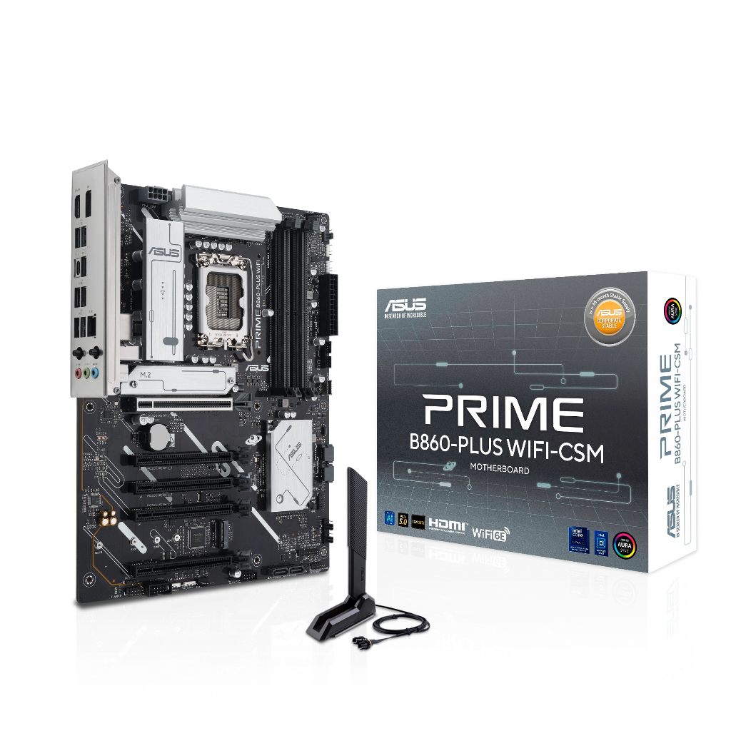 ASUS PRIME B860-PLUS WIFI-CSM LGA1851 DDR5 ATX Motherboard